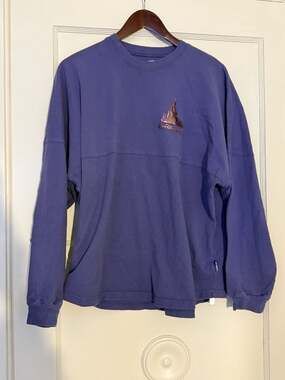 Walt Disney World 50th Anniversary EARidescent Spirit Jersey Purple Size L